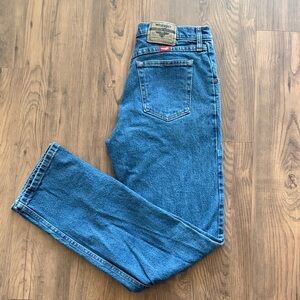 Wrangler Men's Classic Blue Straight Jeans